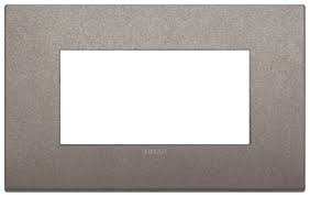 Placca 4M Metallo Titanio Matt